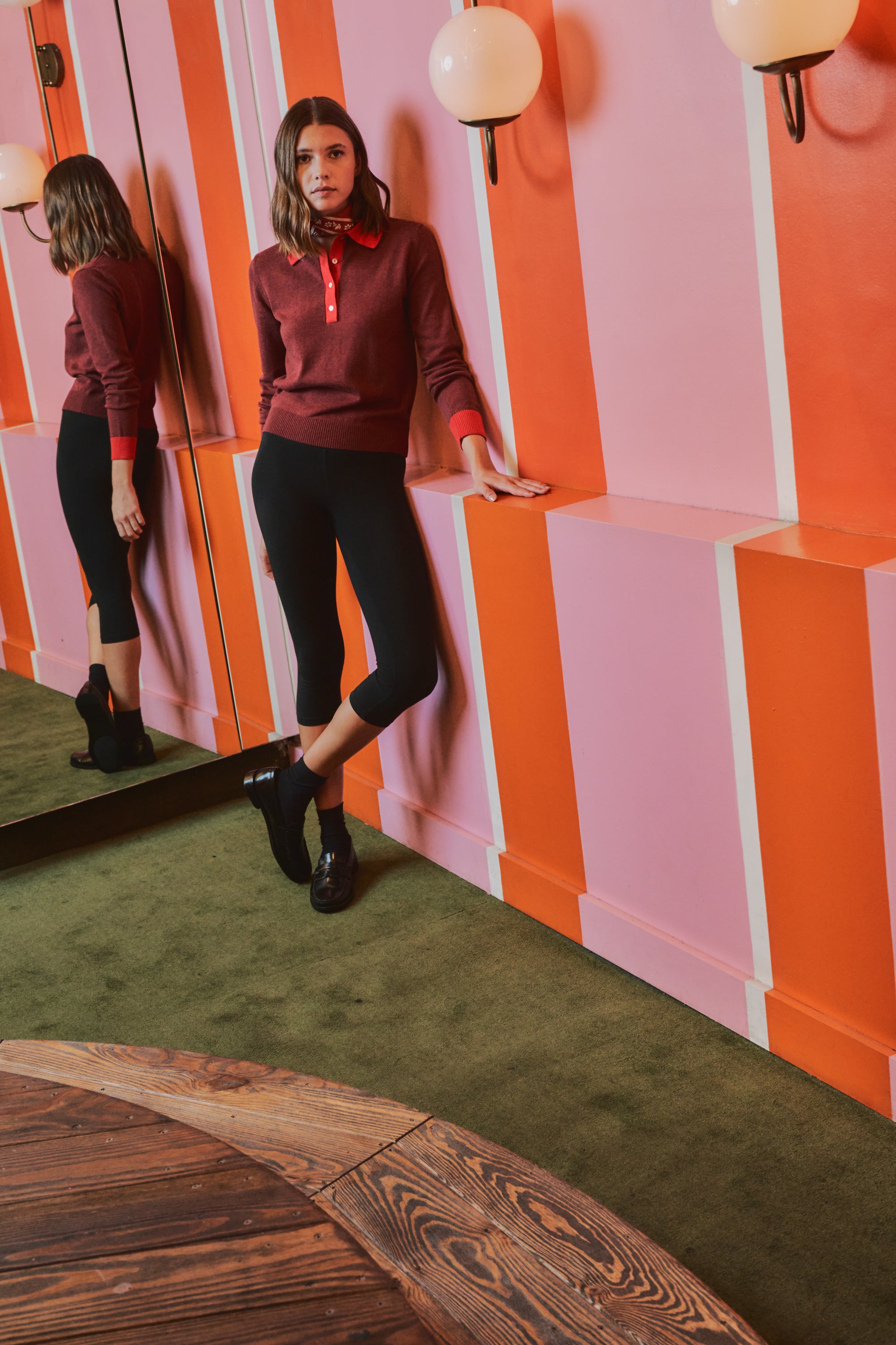 Jersey Mía Burgundy