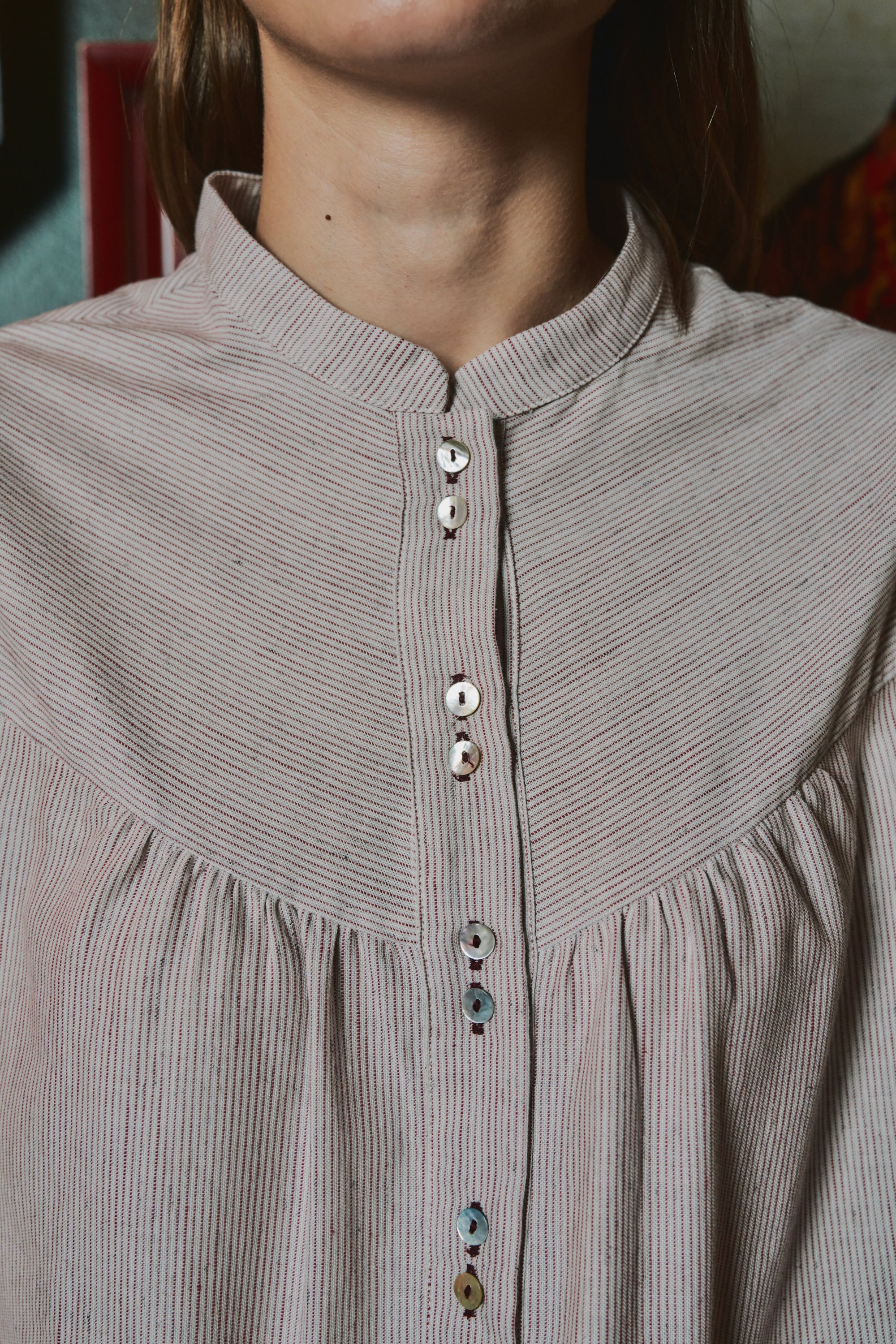 Blusa Eugenia Rayitas