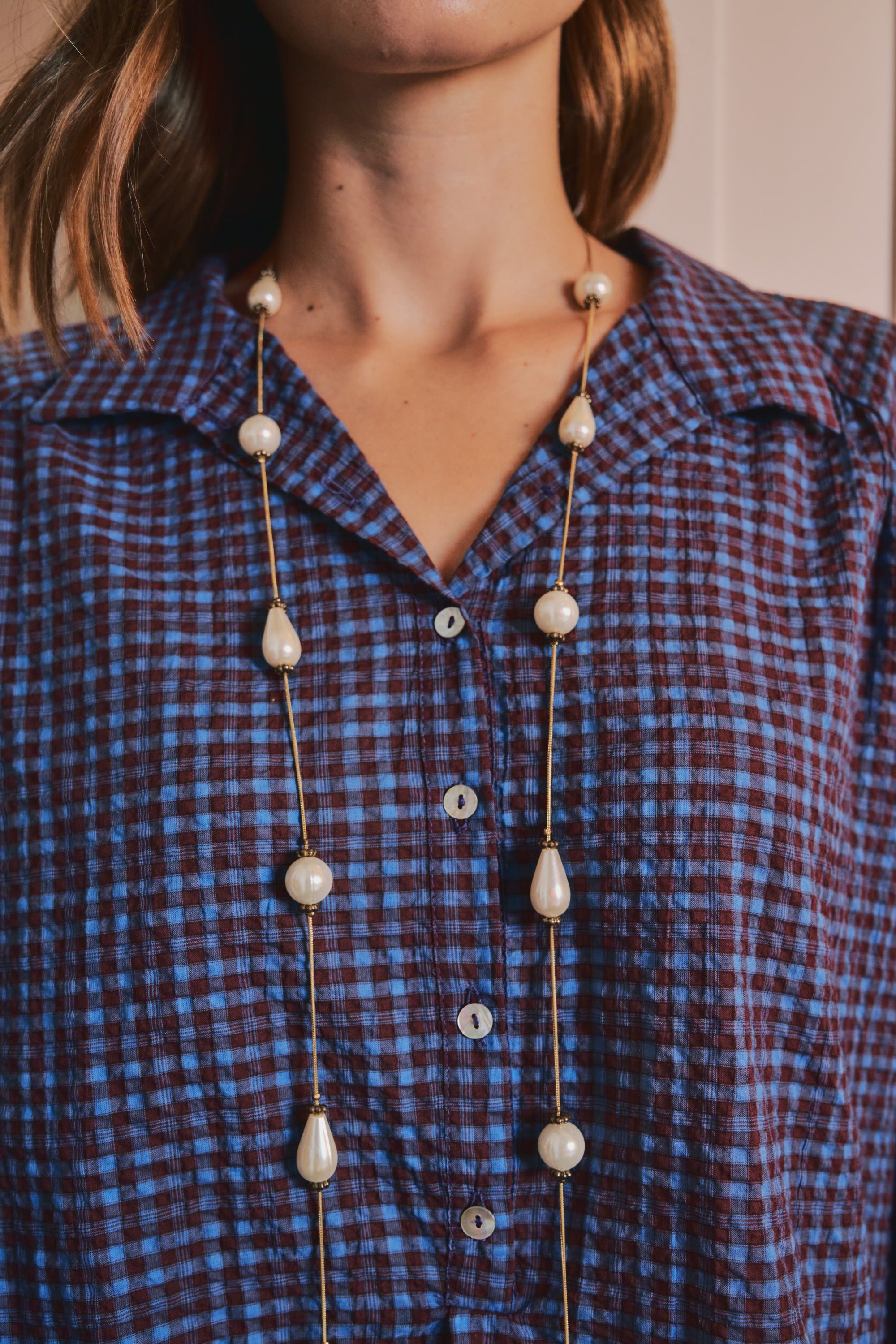 Blusa Emilia Cuadros