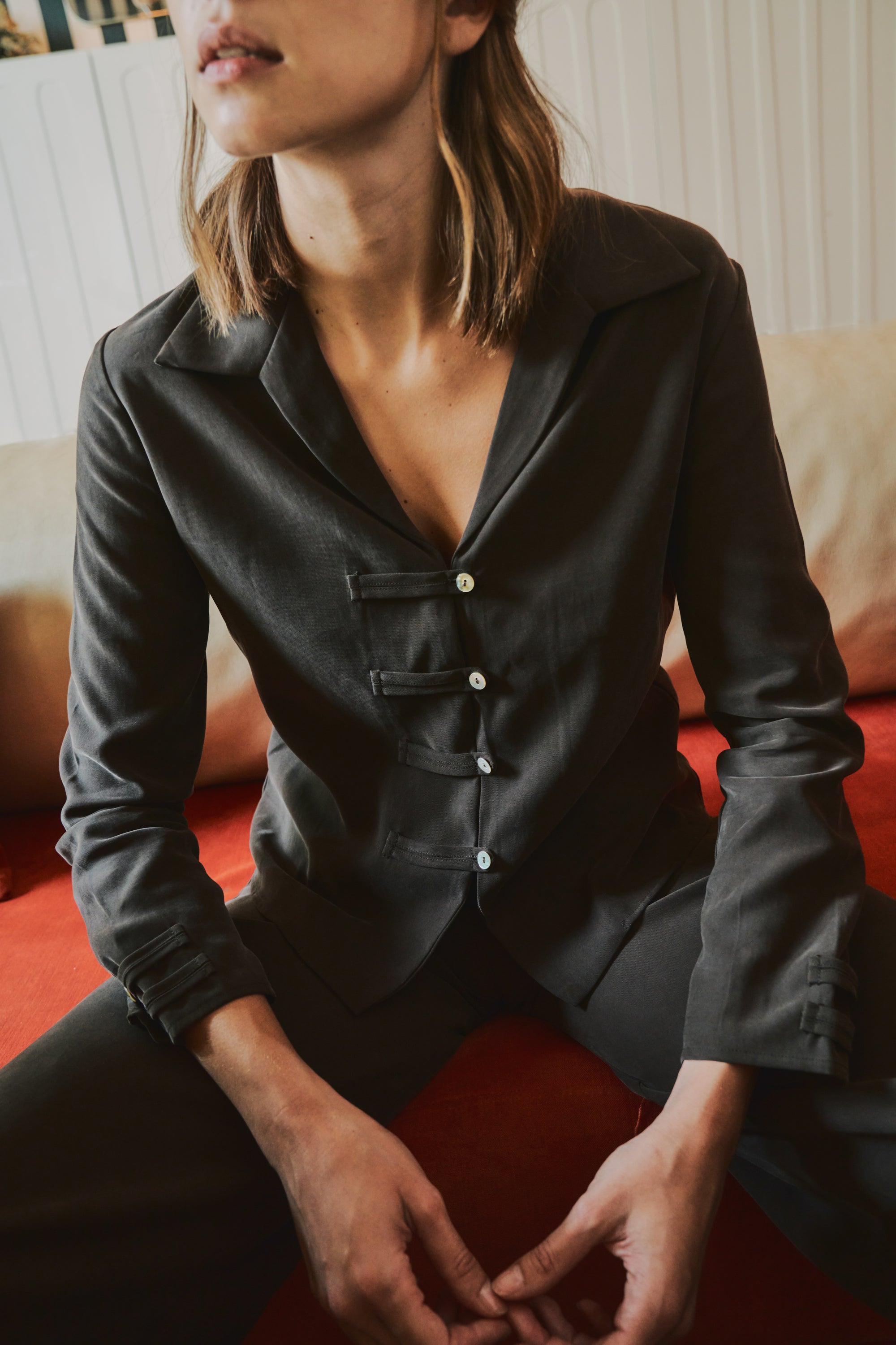 Blusa Jimena Chocolate