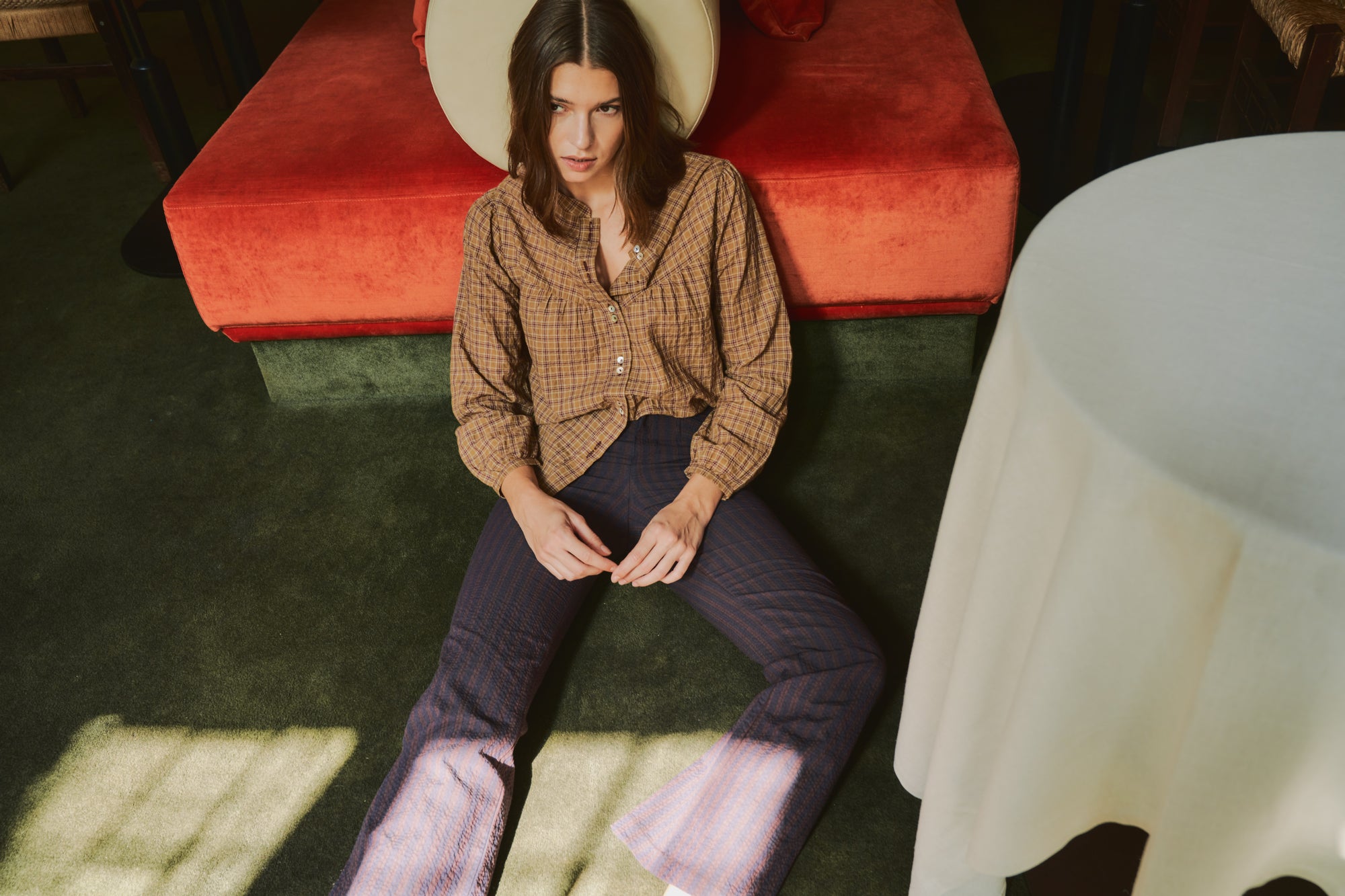 Blusa Eugenia Cuadros