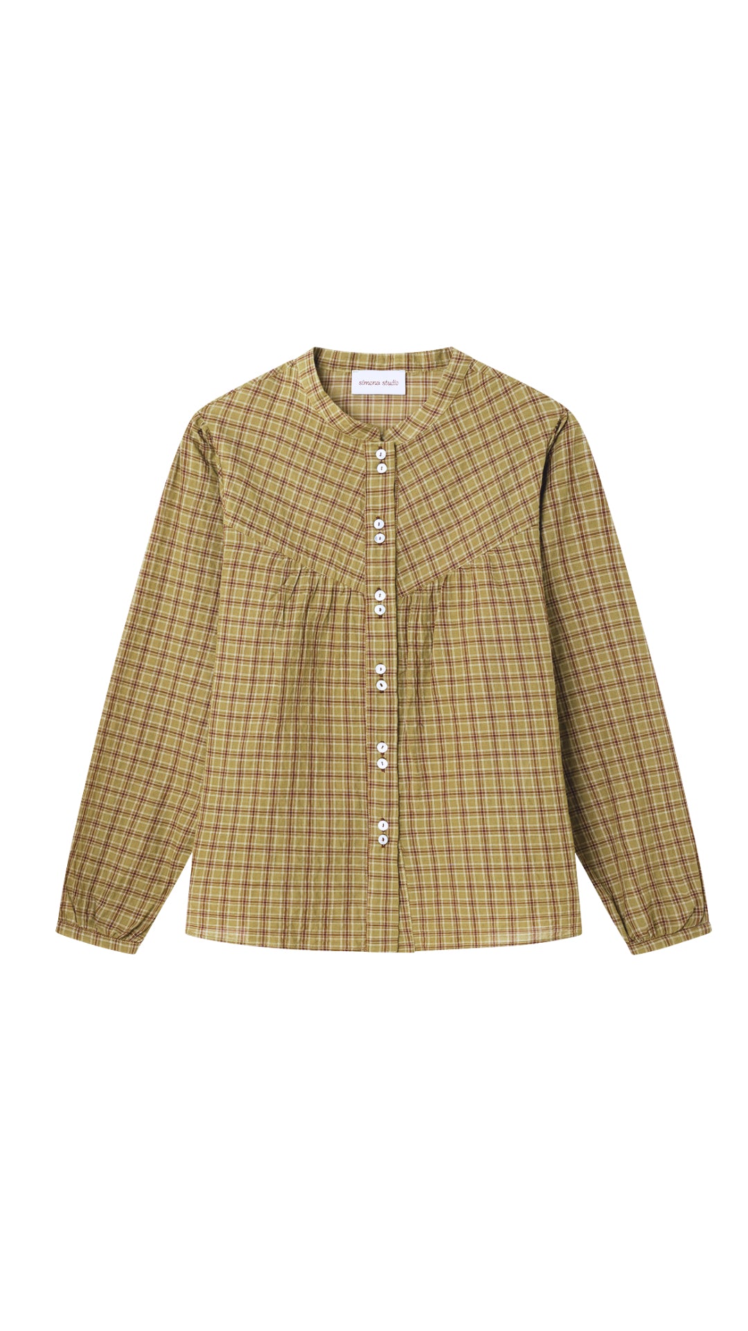 Eugenia Checkered Blouse 