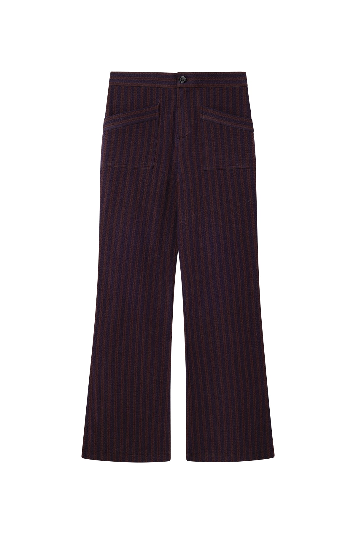 Ana Striped Purple Pants