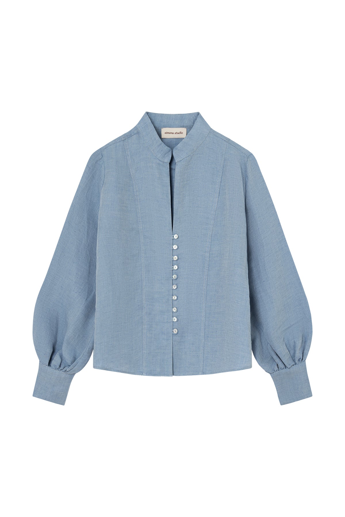 Valeria Indigo Blouse 