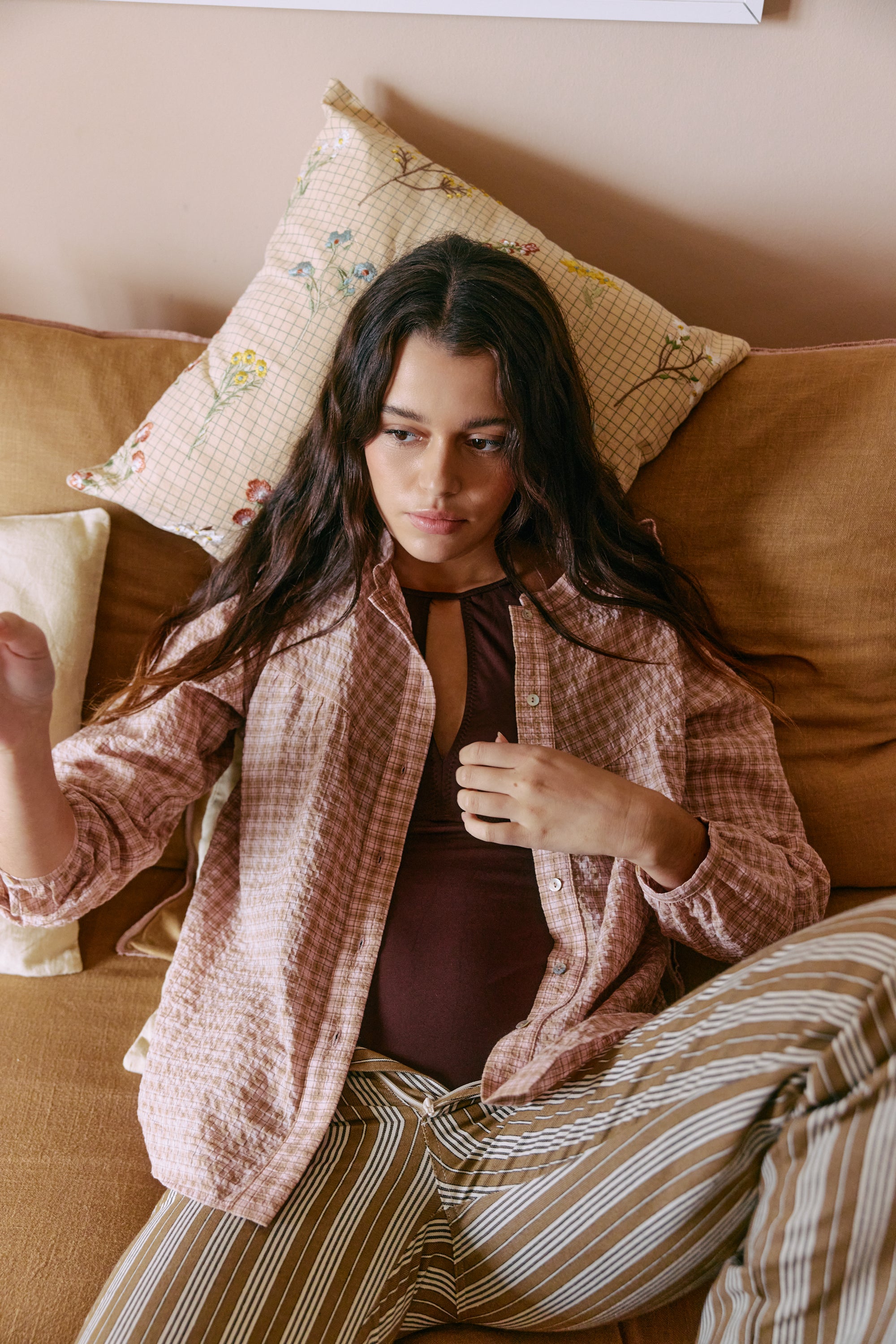 Blusa Eugenia Cuadros