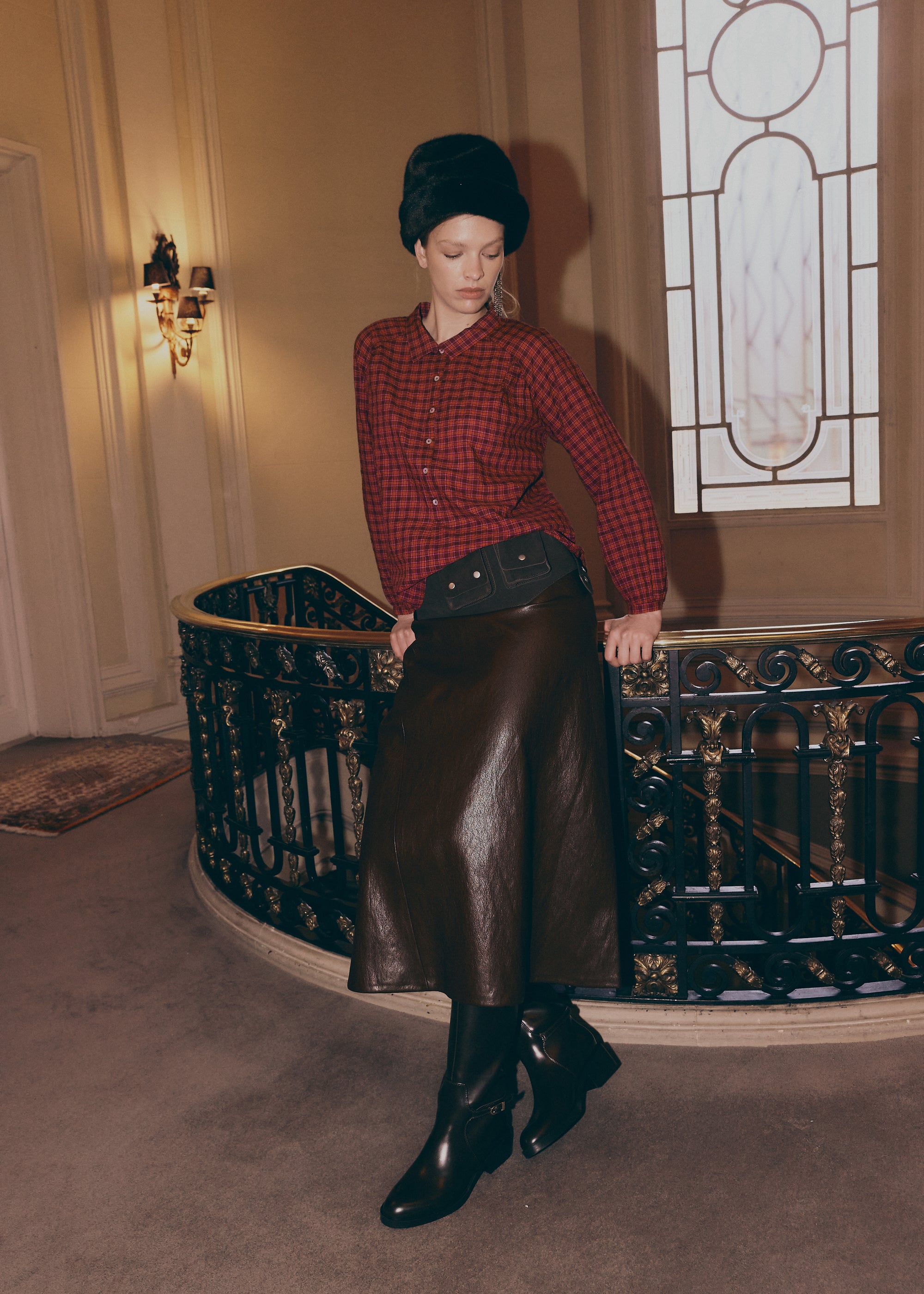 Blusa Emilia Burgundy