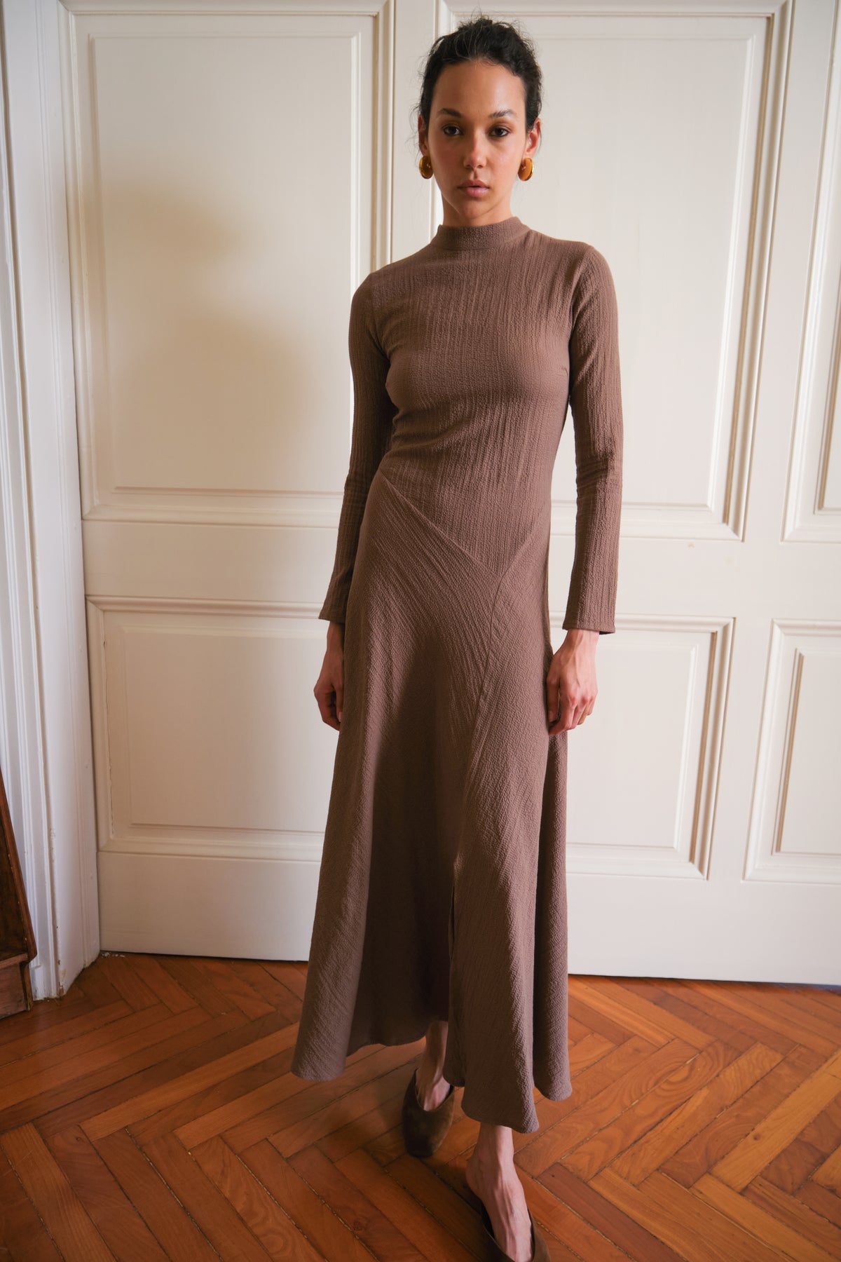 Vestido Tatiana Taupe