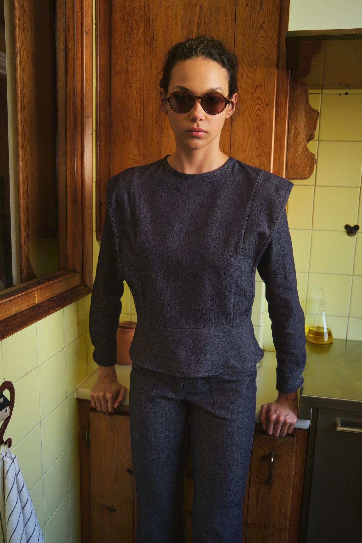 Top Blanca Denim
