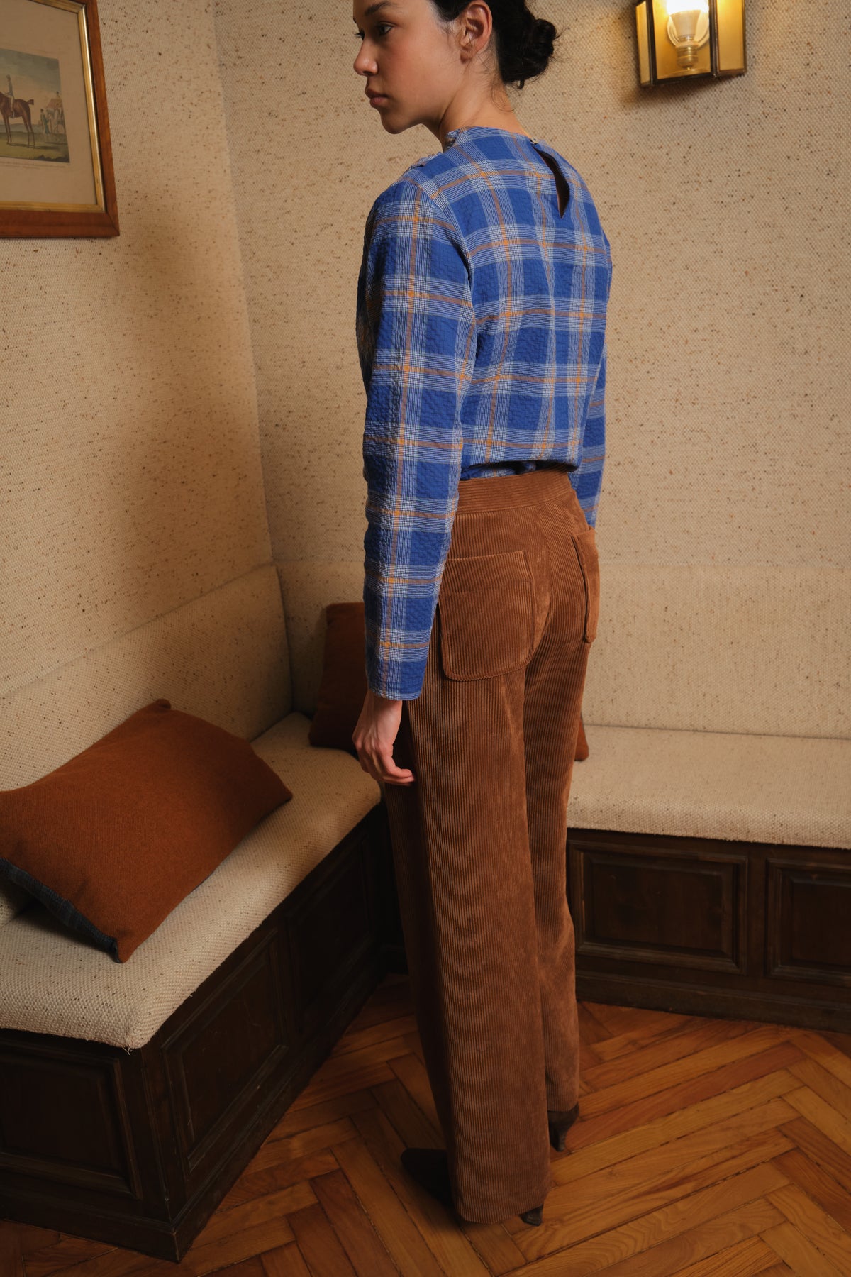 Pantalón Greta Marrón