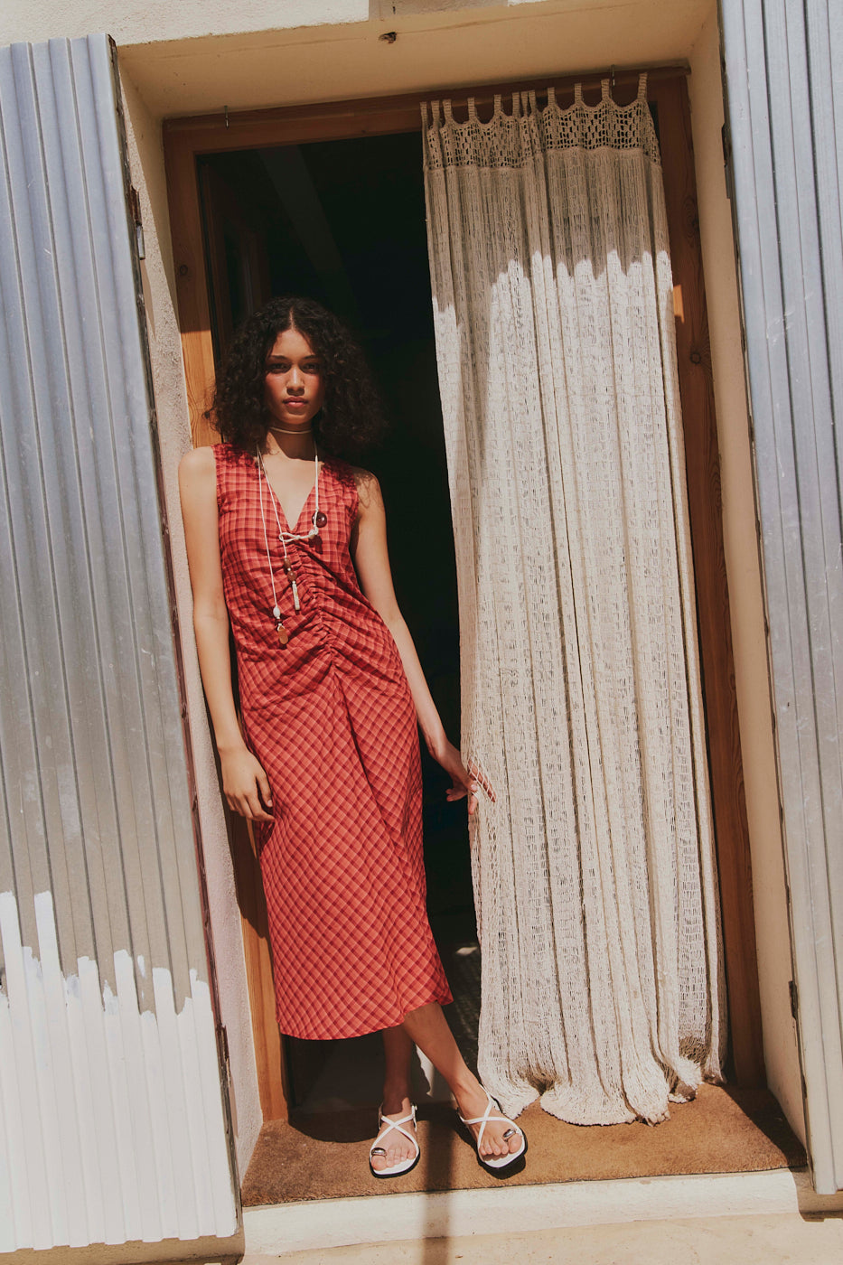 Vestido Isabela Cuadros