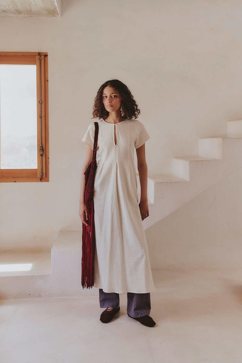Vestido María Ecru