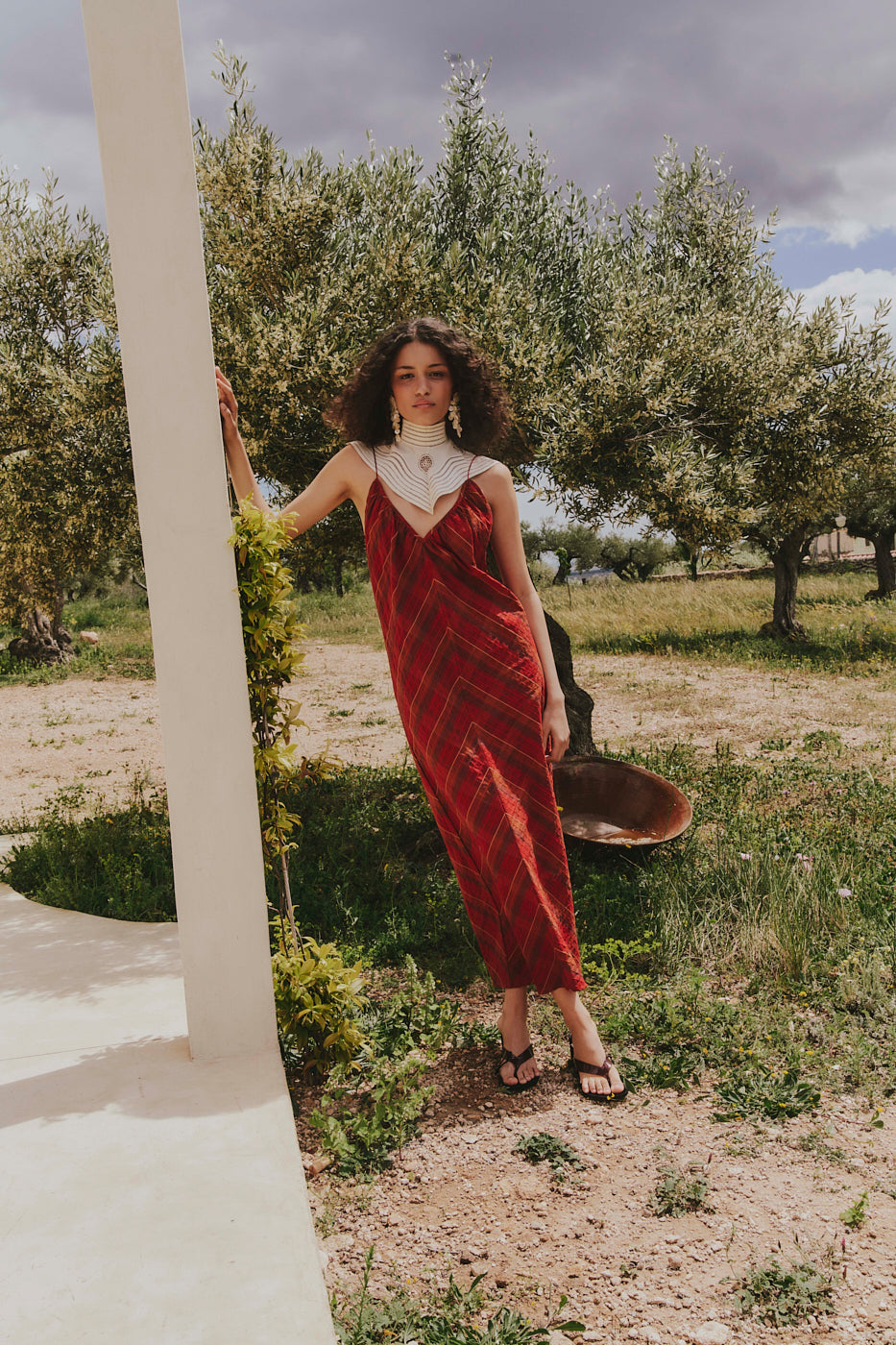 Vestido Frida Teja