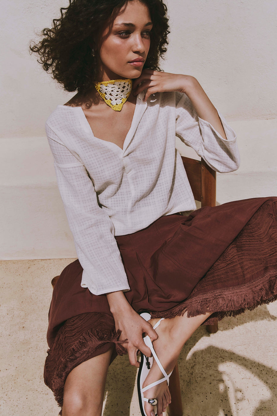 Top Manuela Ecru