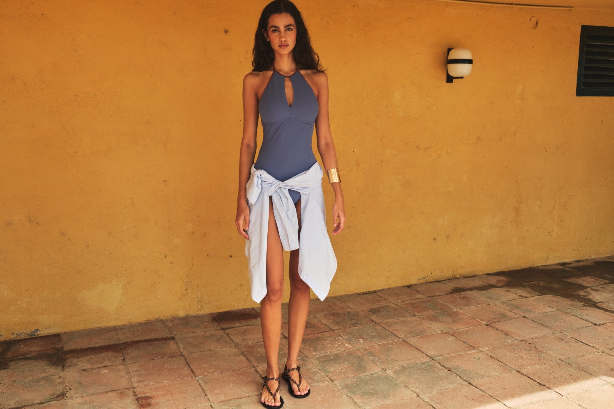 Camila Cobalt Swimsuit