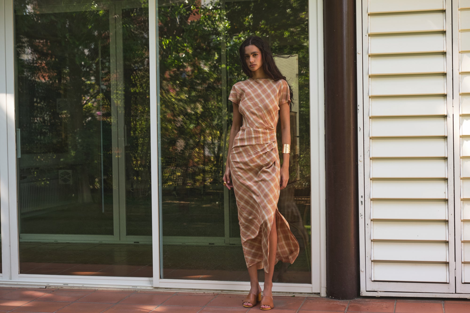 Fiona Salmon Dress