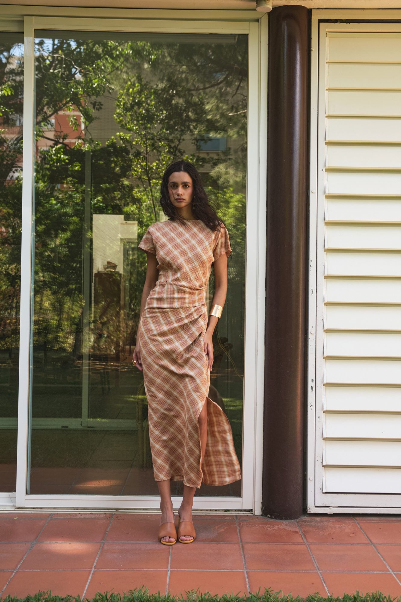 Fiona Salmon Dress